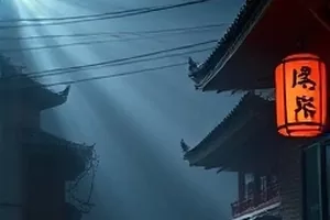 剧集千桨过江封面,水乡清晨与摇橹船队